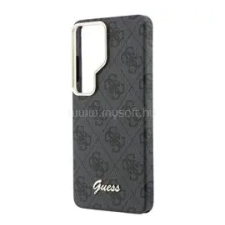 Cg mobile GUESS 4G SCRIPT MAGSAFE szilikon telefonvédő (ütésállóság, mágneses) FEKETE (GUHMS26L5P4FWMSK) tok és táska