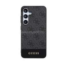Cg mobile GUESS 4G STRIPE műanyag telefonvédő (textil hátlap) SÖTÉTSZÜRKE (GUHCS24SG4GLGR) tok és táska