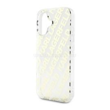 Cg mobile KARL LAGERFELD IML ELECTROPLATED REPEATED LOGO szilikon telefonvédő (ütésállóság) ARANY (KLHCP16SHKFOEMD) tok és táska