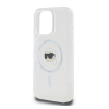 Cg mobile KARL LAGERFELD IML KARL HEAD METAL FRAME MAGSAFE szilikon telefonvédő (ütésállóság, kameravédő, MagSafe) ÁTLÁTSZÓ Apple iPhone 16 Pro