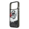 Cg mobile KARL LAGERFELD LIQUID GLITTER CHOUPETTE LOGO szilikon telefonvédő (csillámporos, flitteres folyadék, MagSafe) FEKETE (KLHMP17XLCHSCTDK)