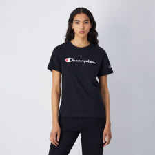 Champion Big Logo Jersey női póló Black M női póló