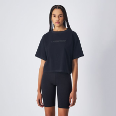 Champion Cropped póló Black L
