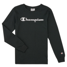 Champion Pulóverek CREWNECK SWEATSHIRT Fekete 11 / 13 ans gyerek pulóver, kardigán