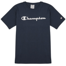 Champion Rövid ujjú pólók CREWNECK T-SHIRT Tengerész 11 / 13 ans gyerek póló