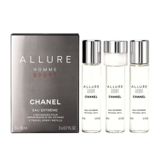 Chanel Allure Homme Sport Eau Extreme, edp 3x20ml - náplně parfüm és kölni