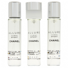 Chanel Allure Homme Sport EDT 60ML (3x20) refills Uraknak kozmetikai ajándékcsomag