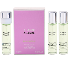 Chanel Chance Eau Fraiche - utántöltő Eau de Toilette, 3 x 20ml (3 x náplň), női parfüm és kölni