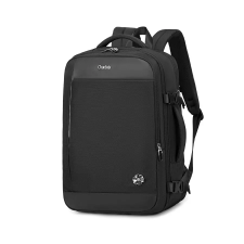  Chantria Hátizsák – Vízlepergetős – CR-CB00606-black- Fekete hátizsák