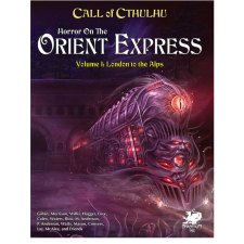 Chaosium Call of Cthulhu Horror on the Orient Express horror kalandjáték könyv szett társasjáték
