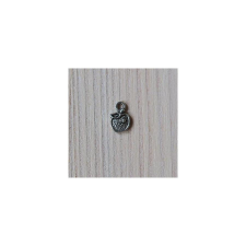  Charm, alma. Mérete: 7x12 mm dekorációs kellék