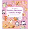 Chartwell Books The Biggest Puppies, Capybaras, Axolotls, Oh My! Ultimate Cute Coloring Book! | Editors of Chartwell Books