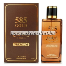 Chatler 585 Gold Premium Men EDP 100ml / Paco Rabanne 1 Million Prive parfüm utánzat parfüm és kölni