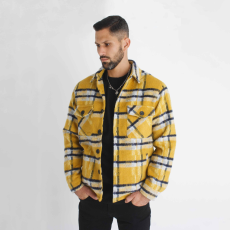  Check Sallow Overshirt