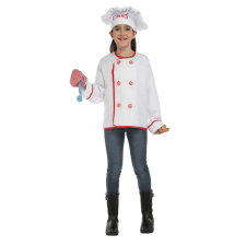 Chef Chef jelmez kiegészítőkkel gyerekeknek 116-128 cm 5-7 év jelmez