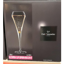 Chef&Sommelier; Open Up Effervescent pezsgős pohár 20cl, 6db pezsgős pohár