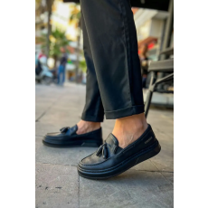 Chekich 127.01 férfi loafer cipő fekete