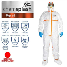 Chemsplash Pro +4 steril overál 4B/5B/6B