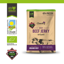 Cherky Beef Jerky Teriyaki, 30 g reform élelmiszer