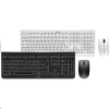 Cherry DW 3000 vezeték nélküli német billentyűzet + optikai egér fekete (JD-0710DE-2) (JD-0710DE-2)