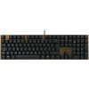 Cherry KC 200 MX billentyűzet USB QWERTZ Német Fekete, Bronz (G80-3950LIBDE-2)