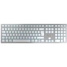 Cherry KW 9100 SLIM - Tastatur-und-Maus-Set wireless QWERTZ white (JK-9110DE-1) billentyűzet