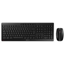 Cherry Stream Desktop Recharge Wireless Belga fekete billentyűzet