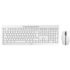 Cherry Stream Desktop Recharge Wireless Német fehér billentyűzet