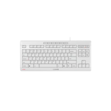 Cherry STREAM KEYBOARD TKL billentyűzet USB QWERTY Angol Fehér (JK-8600EU-0) billentyűzet