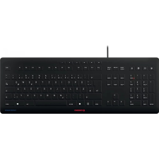 Cherry Stream Protect Német fekete billentyűzet