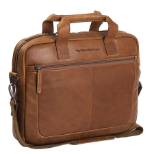 CHESTERFIELD CALVI konyak színű, két fogós laptoptartós táska C40-1033-31 számítógéptáska