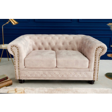 CHESTERFIELD Design 2 személyes ülőgarnitúra Chesterfield 150 cm pezsgő bársony bútor