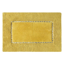 Chic pamut fürdőszobaszőnyeg Mustársárga 50x70 cm lakástextília