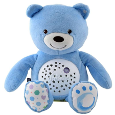 Chicco Baby Bear plüss Projektor - Maci #kék éjjeli fény