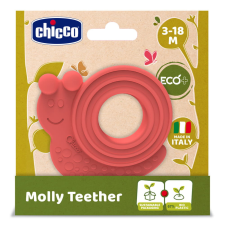 Chicco Chicco Molly csigás ECO+ bioműanyag rágóka rágóka