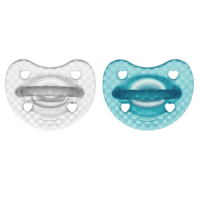 Chicco CHICCO Physio Luxe zöld/szürke cumi 16-36m, 2db cumi