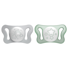 Chicco CHICCO Physio Micro szilikon cumi 0-2m éjszakai 2 db cumi
