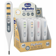 Chicco Digi Baby digitális hőmérő - Sárga csíkos lázmérő
