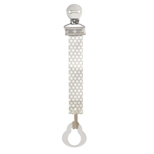 Chicco Fashion Clip cumitartó pánt Neutral bézs szín cumi