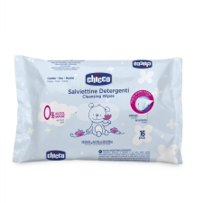 Chicco Lótusz-vizes törlőkendő 16 db-osbabapúder illat törlőkendő