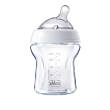 Chicco NaturalFeeling Üveg 150 ml cumisüveg újszülöttkorra normál folyású cumisüveg