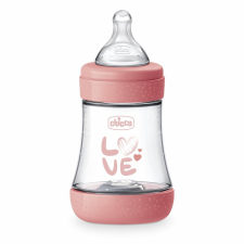 CHICCO Perfect5 szilikon cumisüveg 150ml lány cumisüveg
