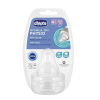  Chicco Physio Antikolikus Cumisüveg-szívóka gyors átáramlású 4 hónapos kortól, 2 db
