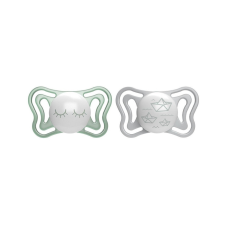  CHICCO Physio Light szilikon éjszakai cumi 16-36 hónaposoknak, 2db cumi