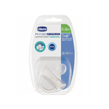 Chicco Physio puha csupa szilikon cumi 6-16m Szín: áttetsző cumi