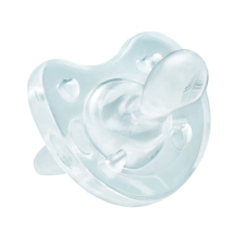 Chicco Physio Soft szilikon cumi 6-16hó - Áttetsző cumi