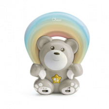 Chicco Rainbow Bear - Szivárvány maci zene-fény projektor 0h + bézs éjjeli fény