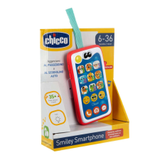 Chicco Smiley smartphone mosolygós okostelefon és babakocsijáték bébijáték kiságyra