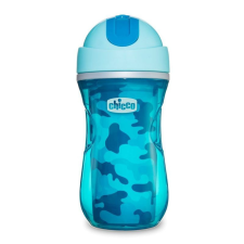 Chicco Sport Cup dupplafalú kulacs, 1 db szívószálas itatópohár