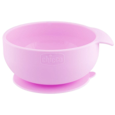 Chicco Take Eat Easy Easy Bowl tálka 6m+ Pink 1 db babaétkészlet